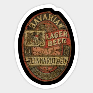 BAVARIAN LAGER BEER VINTAGE Sticker